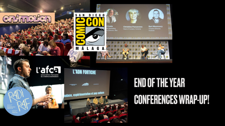 Conferences, events, masterclass: Fortiche was present in 2025.