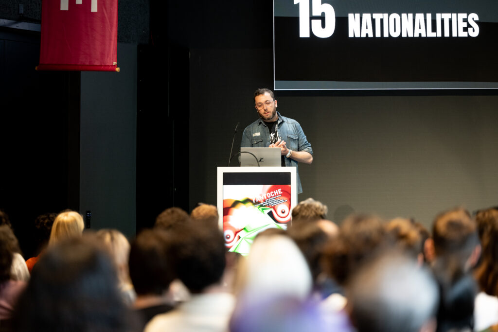 Fortiche at Fantoche Festival in Switzerland, to talk about Arcane.
