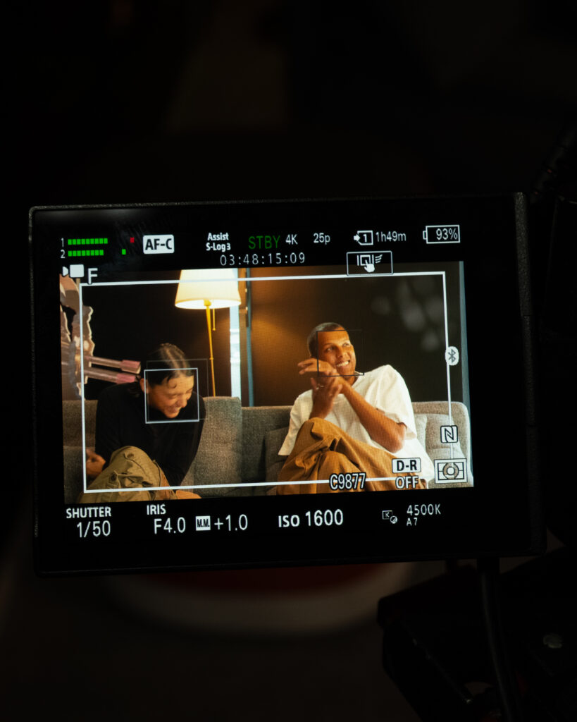 Stromae and Pomme at Fortiche for an exclusive behind the scenes of Ma Meilleure Ennemie.