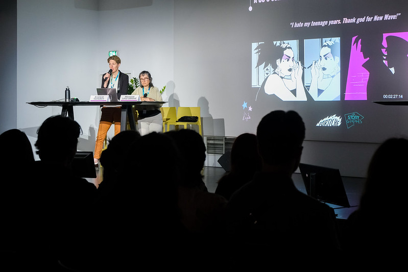 Presentation by Fortiche, a leading animation production company, highlighting the digital transition of the Miss Saturne IP from a 2017 concept to a modern digital mini-series.