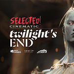 Twilight’s End cinematic character selection poster for MIFA 2026 at Annecy Festival by FORTICHE animation production company.