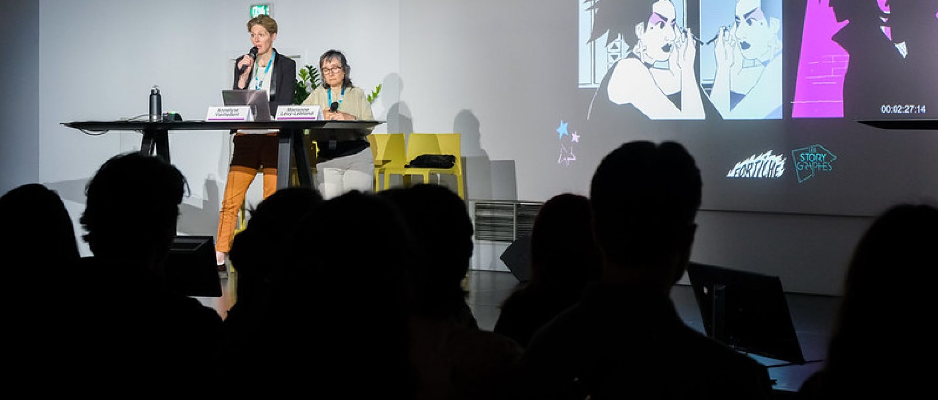 Presentation by Fortiche, a leading animation production company, highlighting the digital transition of the Miss Saturne IP from a 2017 concept to a modern digital mini-series.